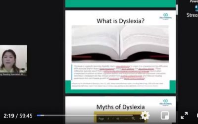 Free Webinar: Dyslexia and Reading Intervention